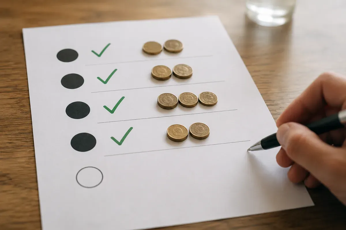 Juste = des points. Faux ou vide = 0, et rien ne t’est retiré.